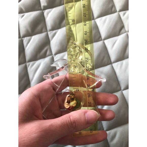 Christhomas Corp Angel Holy Family Acrylic Christmas Ornament NWT (scratch) VTG - Picture 5 of 7